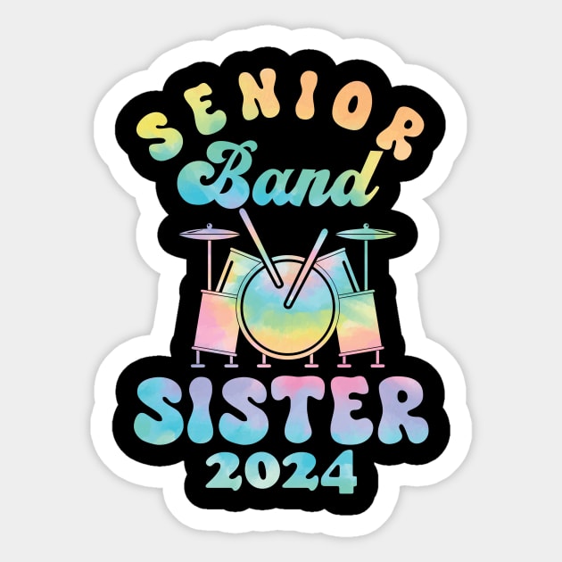 senior Band Sister 2024 funny Sticker by Giftyshoop